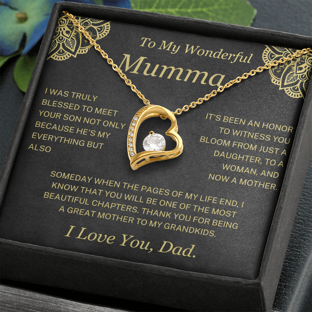(Almost Sold Out) Most Beautiful Chapter- Necklace For Mother-In-Law