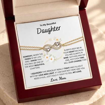 (Almost Sold Out) Always Keep Me In Your Heart - Bracelet For Daughter