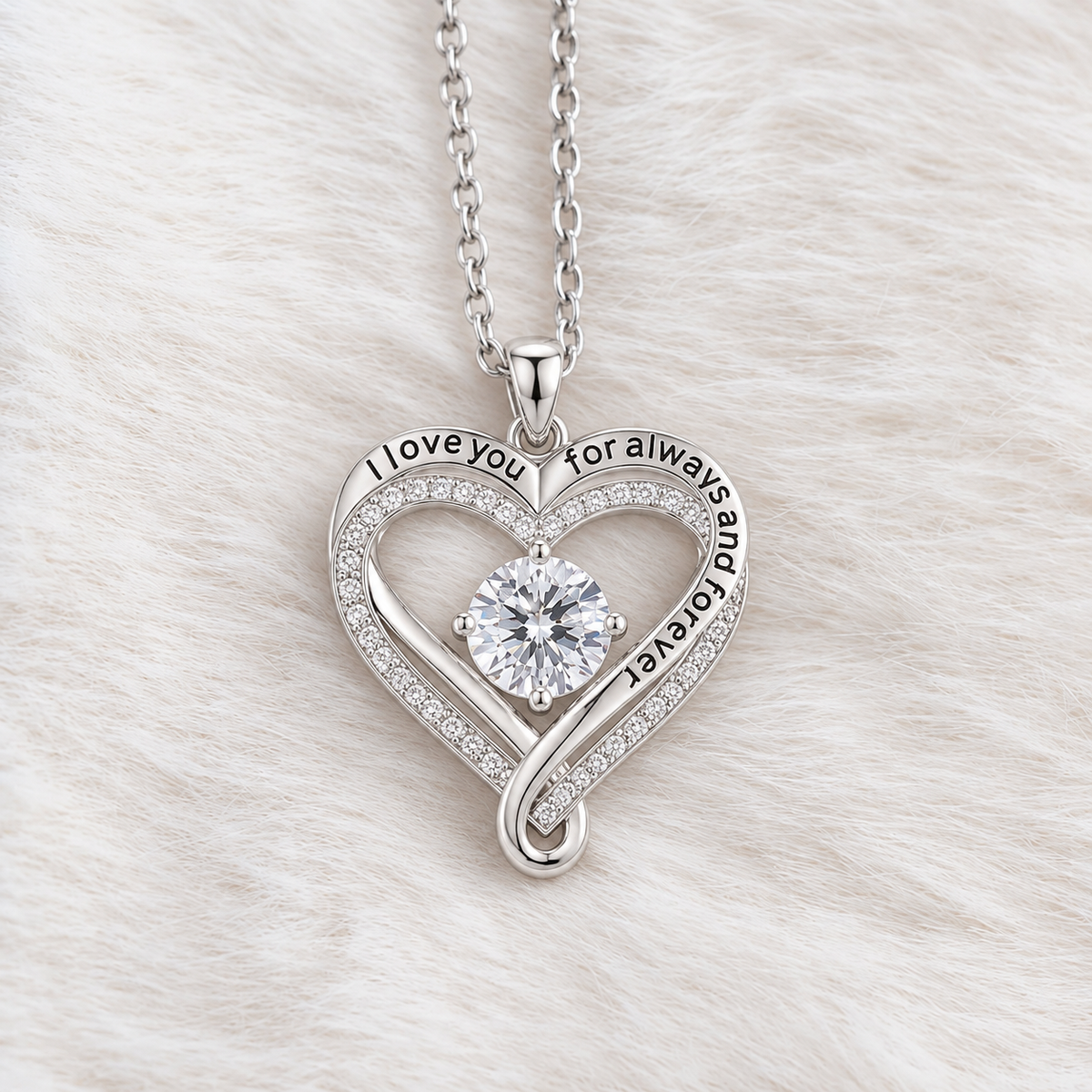 You will always be my little girl - Necklace of Love For Daughter