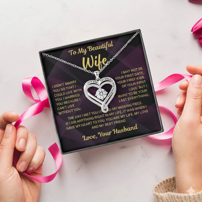 I want to be your last everything - Necklace For Wife