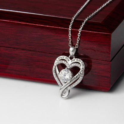 You will always be my little girl - Necklace of Love For Daughter