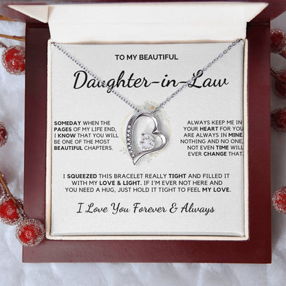 Always Keep Me In Your Heart - Necklace For Daughter-in-Law