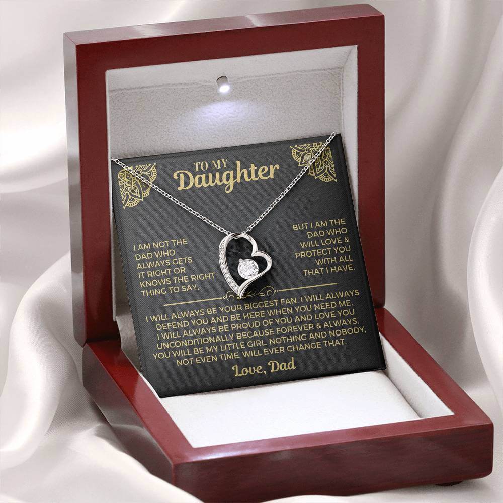 You will always be my little girl - Necklace for Daughter from Dad ...