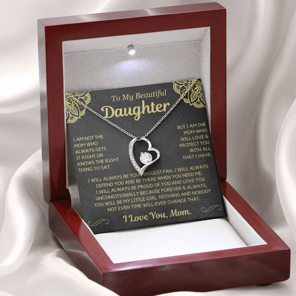 You will always be my little girl - Necklace for Daughter from Mom ...