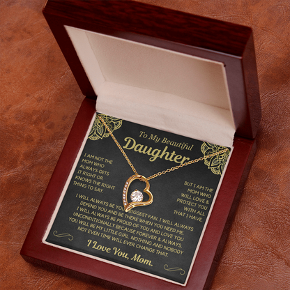 You will always be my little girl - Necklace for Daughter from Mom