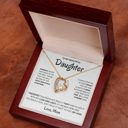 (Almost Sold Out) Always Keep Me In Your Heart - Necklace For Daughter