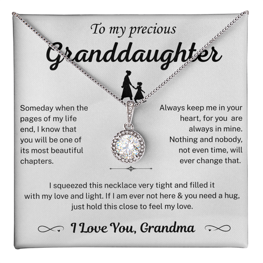 Always keep me in your heart - Necklace For Granddaughter