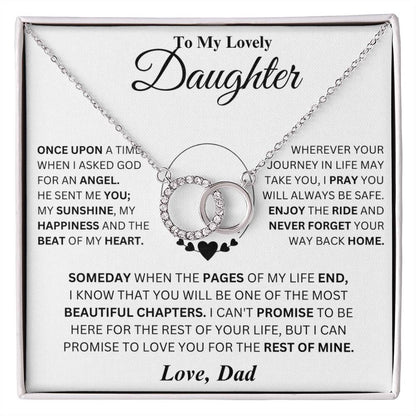 I would use my last breath to say I Love You - Necklace For Daughter