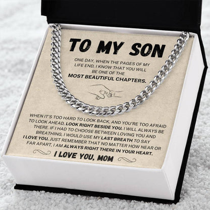 (Almost Sold Out) I would use my last breath to say I Love You - Cuban Chain For Son