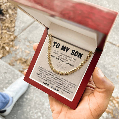 (Almost Sold Out) I would use my last breath to say I Love You - Cuban Chain For Son