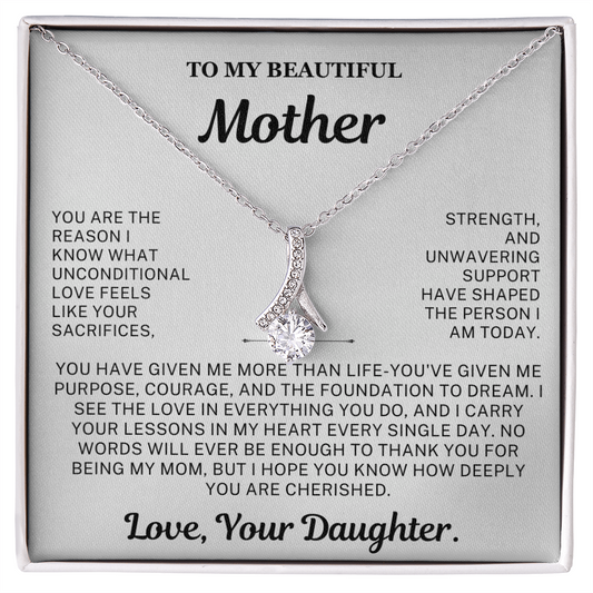 You have given me more than life - Necklace For Mom