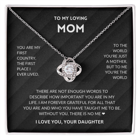 (Almost Sold Out) I'm Forever Grateful - Necklace For Mom