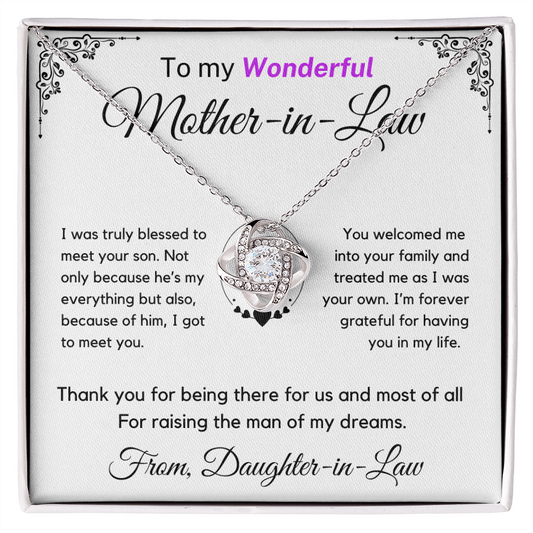 (Almost Sold Out) I Am Forever Grateful For Having You - Necklace For Mother-in-Law