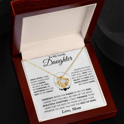 You are the most beautiful chapter of my life - Necklace for Daughter