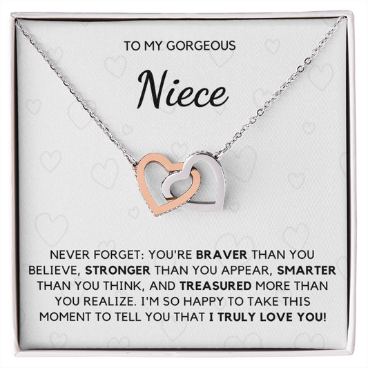I truly love you - Necklace For Niece
