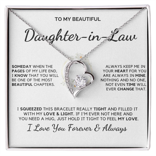 Always Keep Me In Your Heart - Necklace For Daughter-in-Law