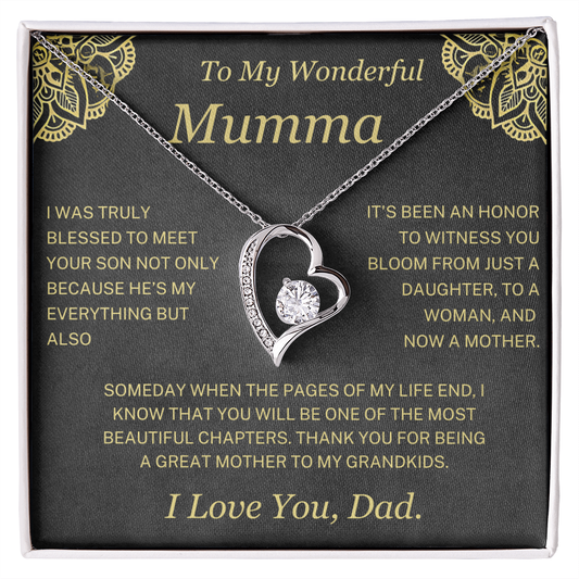 (Almost Sold Out) Most Beautiful Chapter- Necklace For Mother-In-Law