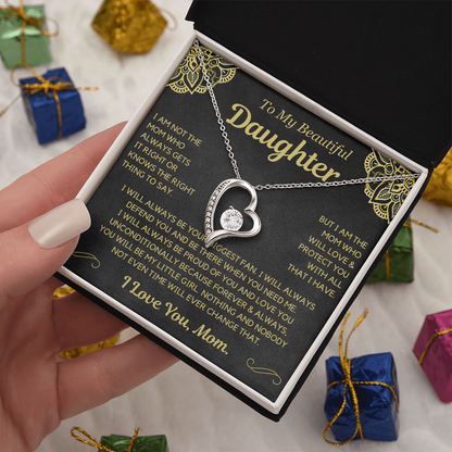You will always be my little girl - Necklace for Daughter from Mom