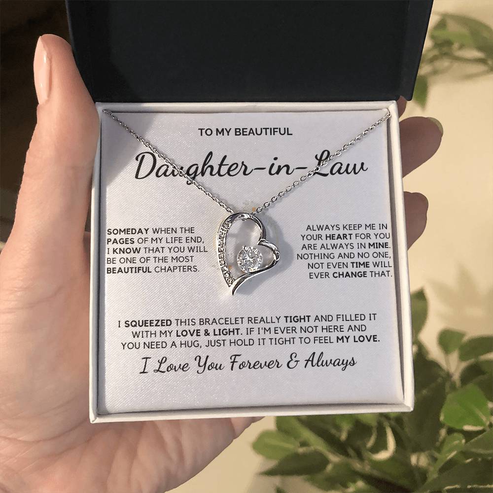 Always Keep Me In Your Heart - Necklace For Daughter-in-Law