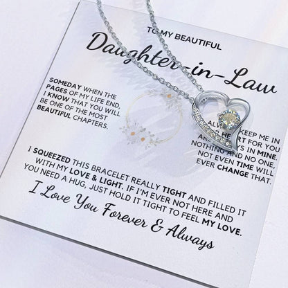 Always Keep Me In Your Heart - Necklace For Daughter-in-Law