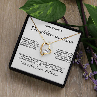 Always Keep Me In Your Heart - Necklace For Daughter-in-Law