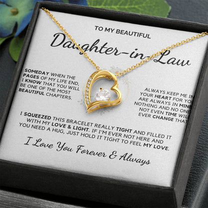 Always Keep Me In Your Heart - Necklace For Daughter-in-Law