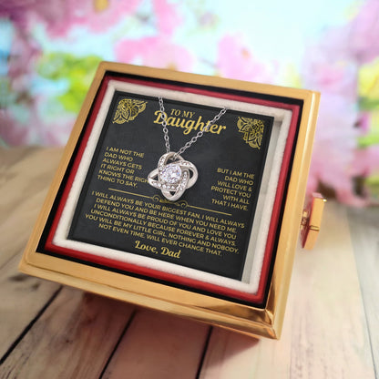 You will always be my little girl - Necklace for Daughter from Dad