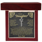 You will always be my little girl - Personalized Graduation Neckalce For Daughter