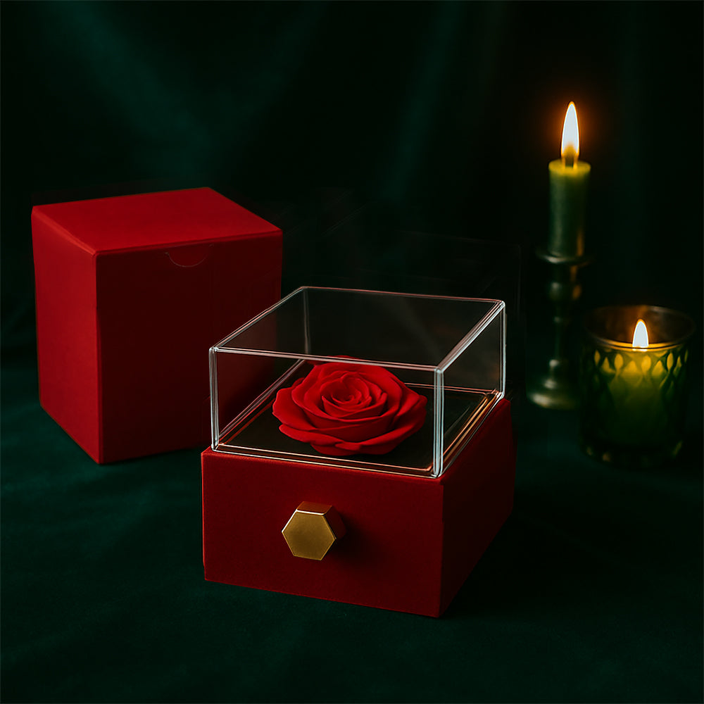 I can't live without you - Luxury Rose Box Gift Set For Wife