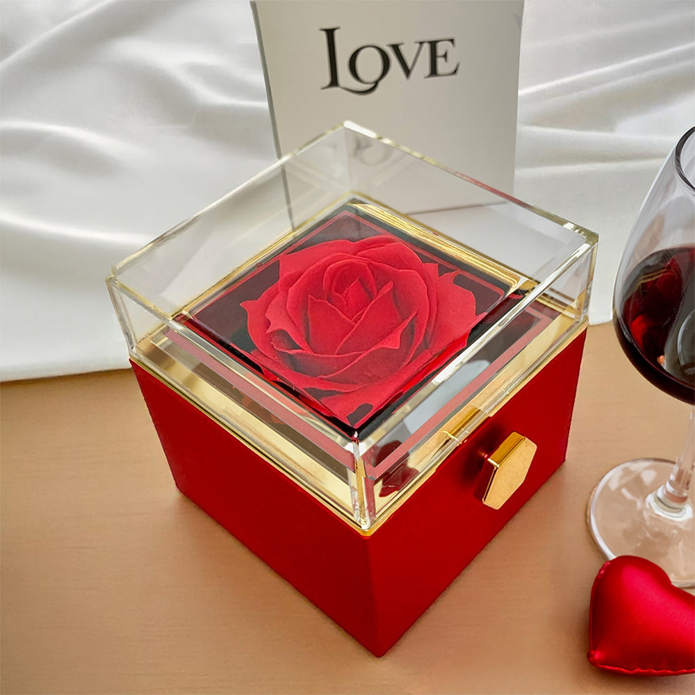 I can't live without you - Luxury Rose Box Gift Set For Wife
