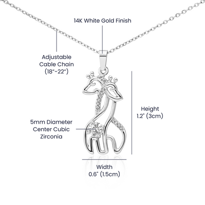 I'm blessed to have you as my bonus daughter - Necklace For Bonus Daughter
