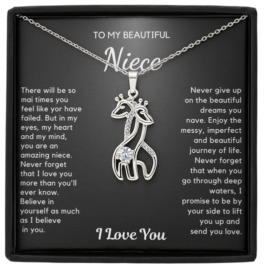 I promise to be by your side - Necklace For Niece