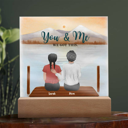 "You & Me, We Got This" Personalized Lamp